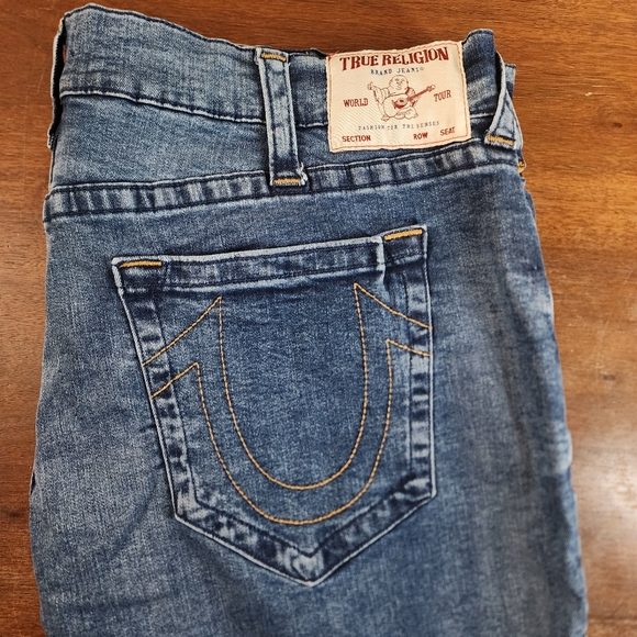 True Religion Geno Relaxed Slim Jeans W44 L32 NWT - Picture 7 of 10